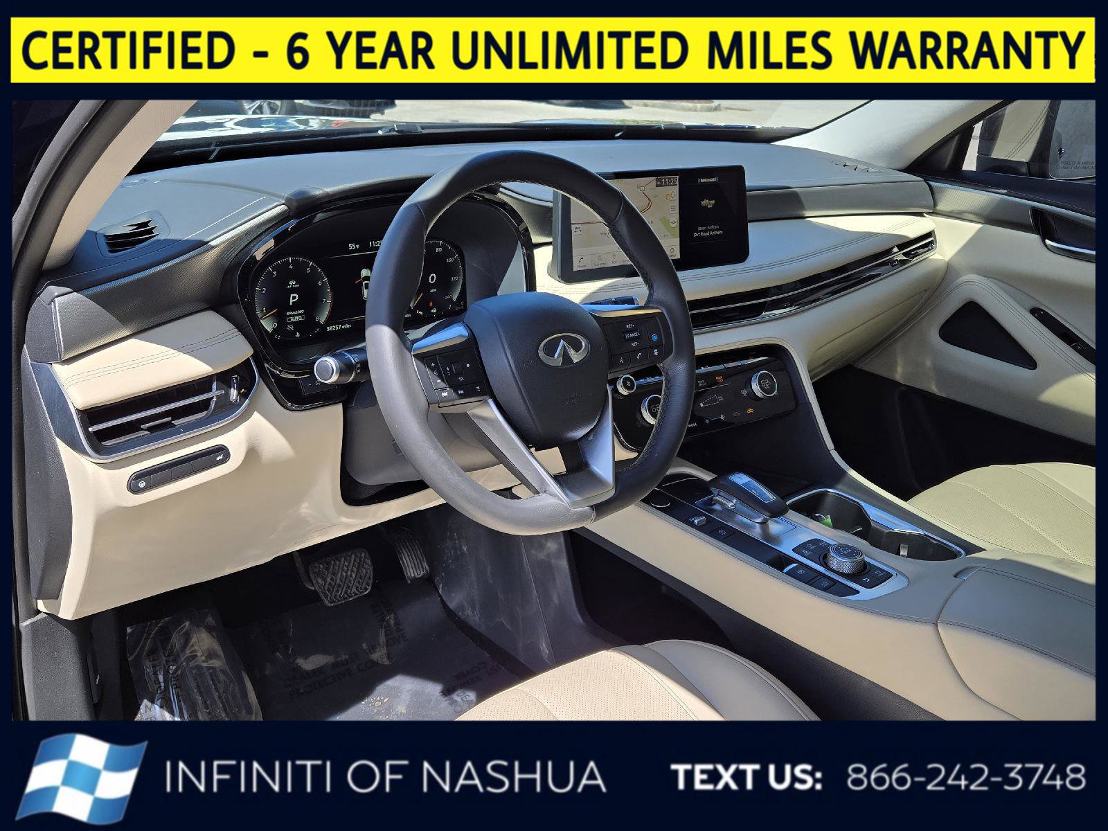 Certified 2023 INFINITI QX60 Luxe w/ Cargo Package AWD/4WD image 3