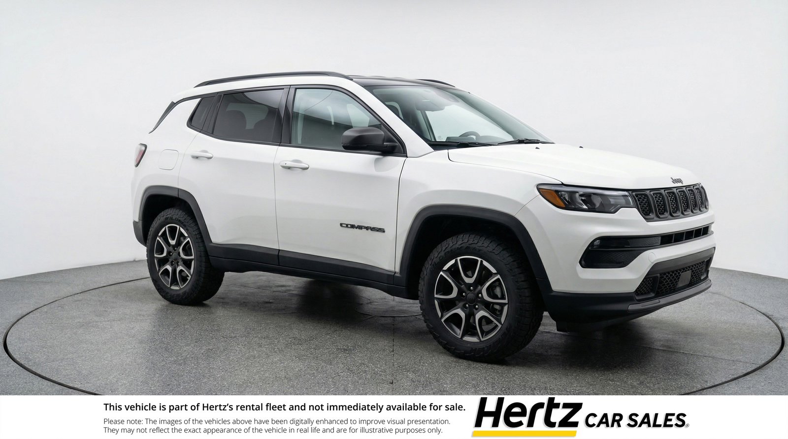 Used 2025 Jeep Compass Trailhawk AWD/4WD image 1