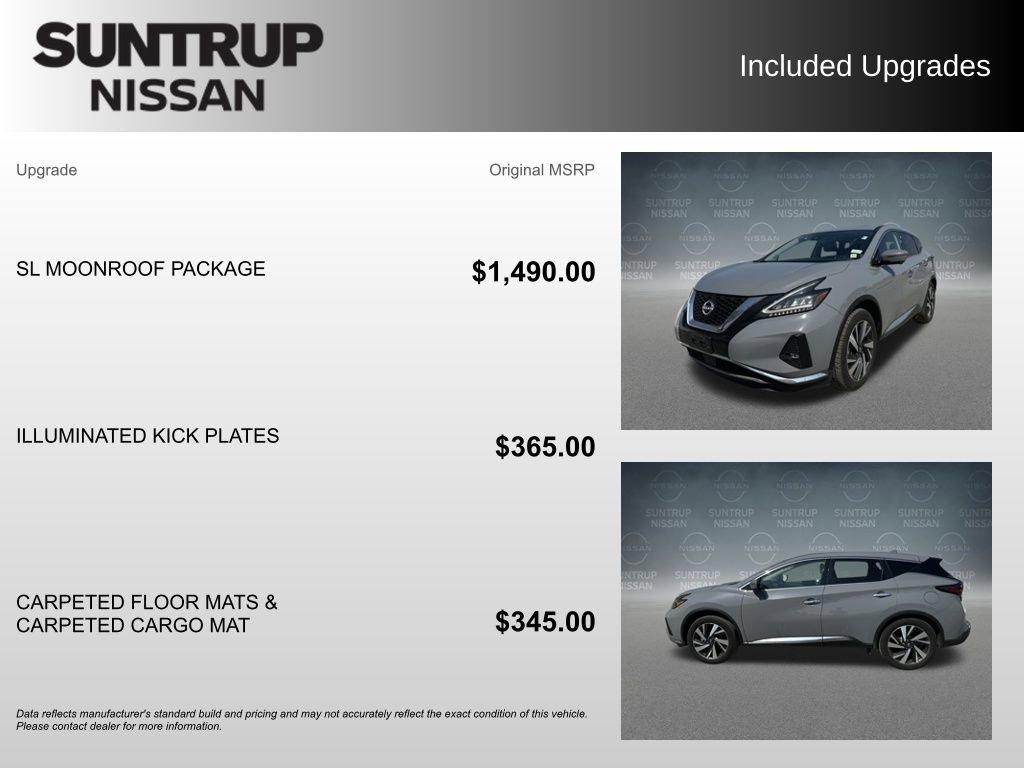 Used 2023 Nissan Murano SL w/ SL Moonroof Package image 2