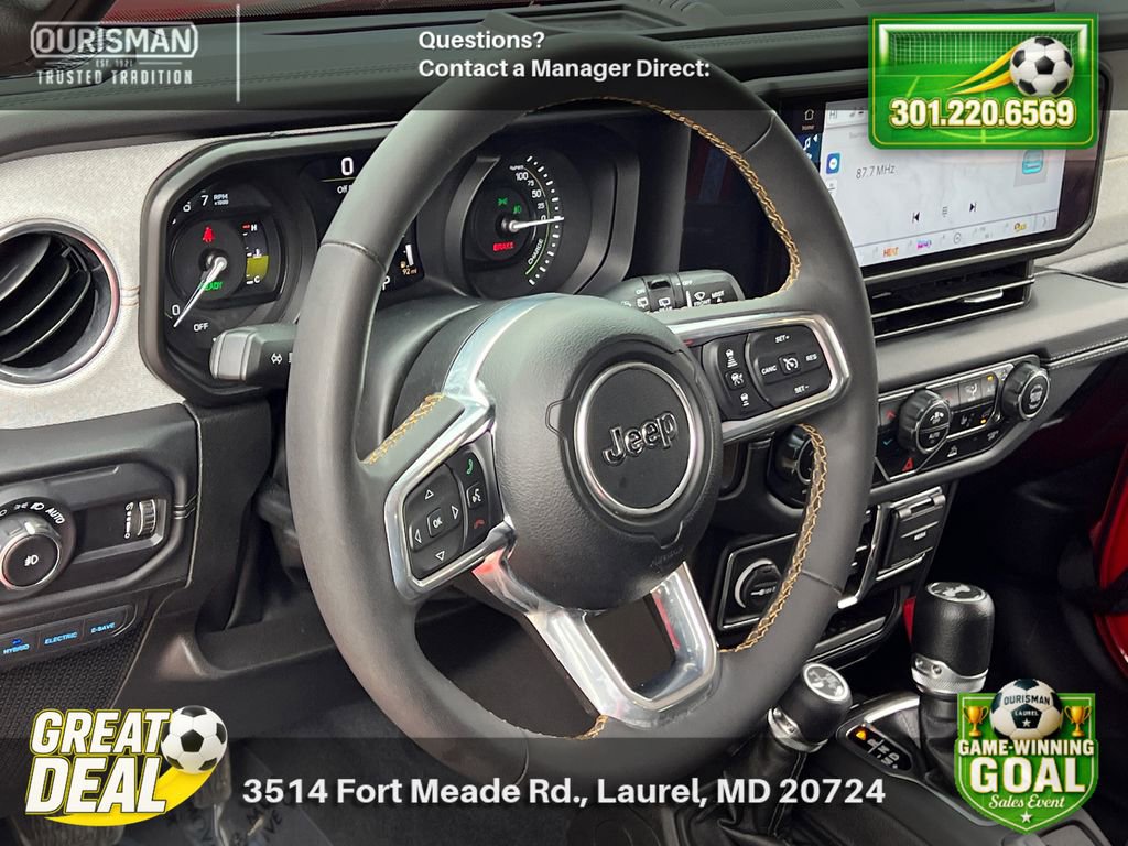 Used 2024 Jeep Wrangler Unlimited Sahara AWD/4WD image 7
