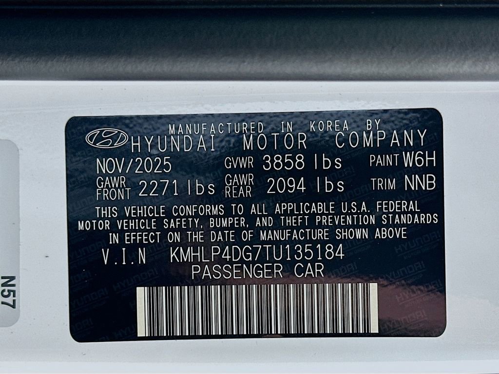 New 2026 Hyundai Elantra Limited w/ Cargo Package image 23