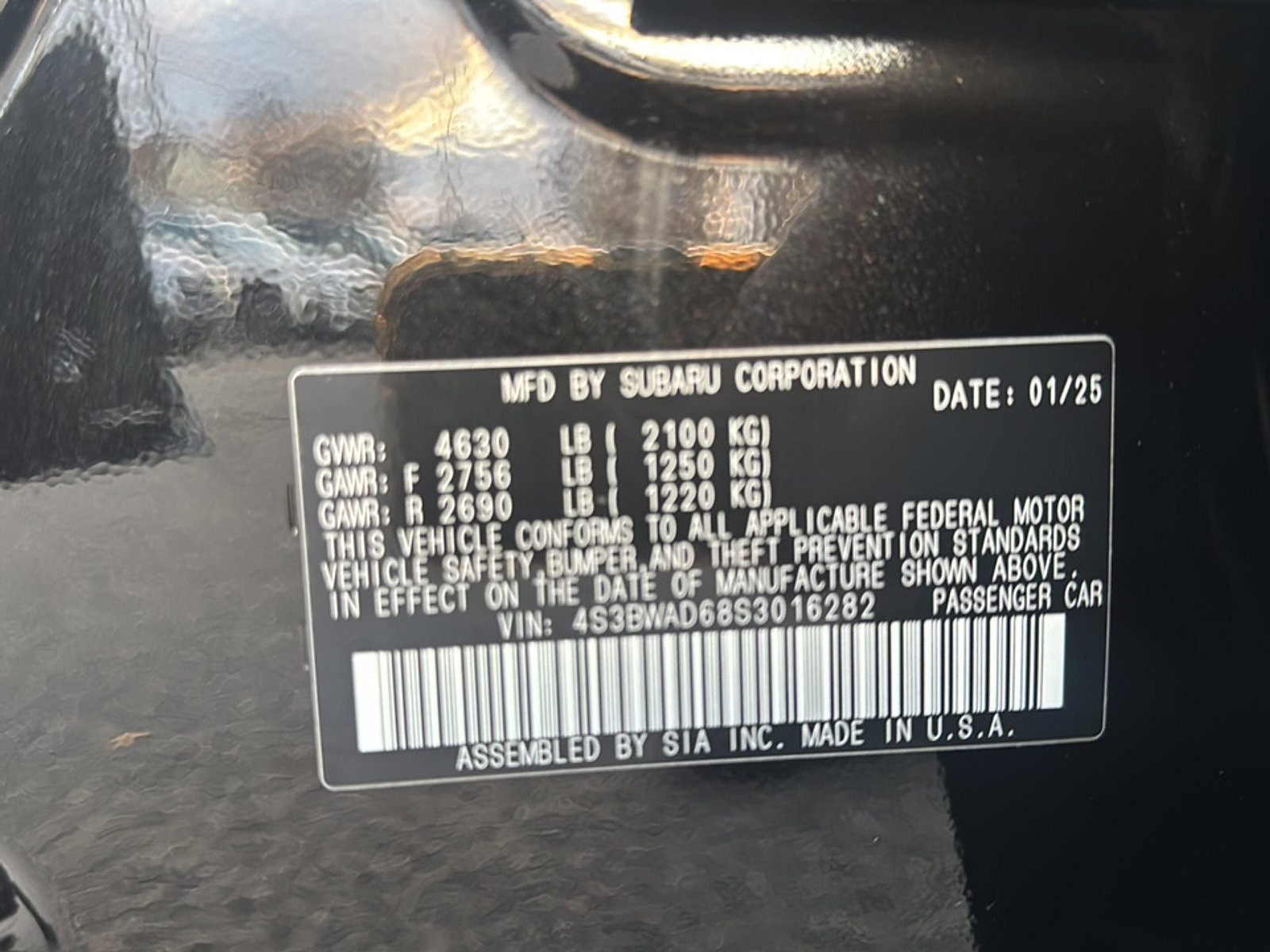 Certified 2025 Subaru Legacy Premium image 43