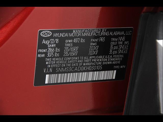 Used 2019 Hyundai Santa Fe SEL AWD/4WD image 23