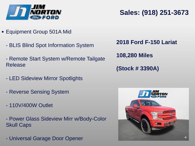 Used 2018 Ford F150 Lariat image 8