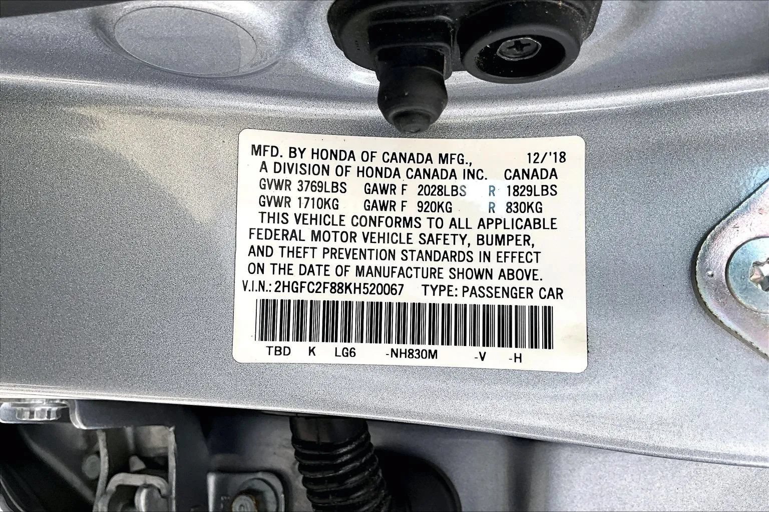 Used 2019 Honda Civic Sport image 16
