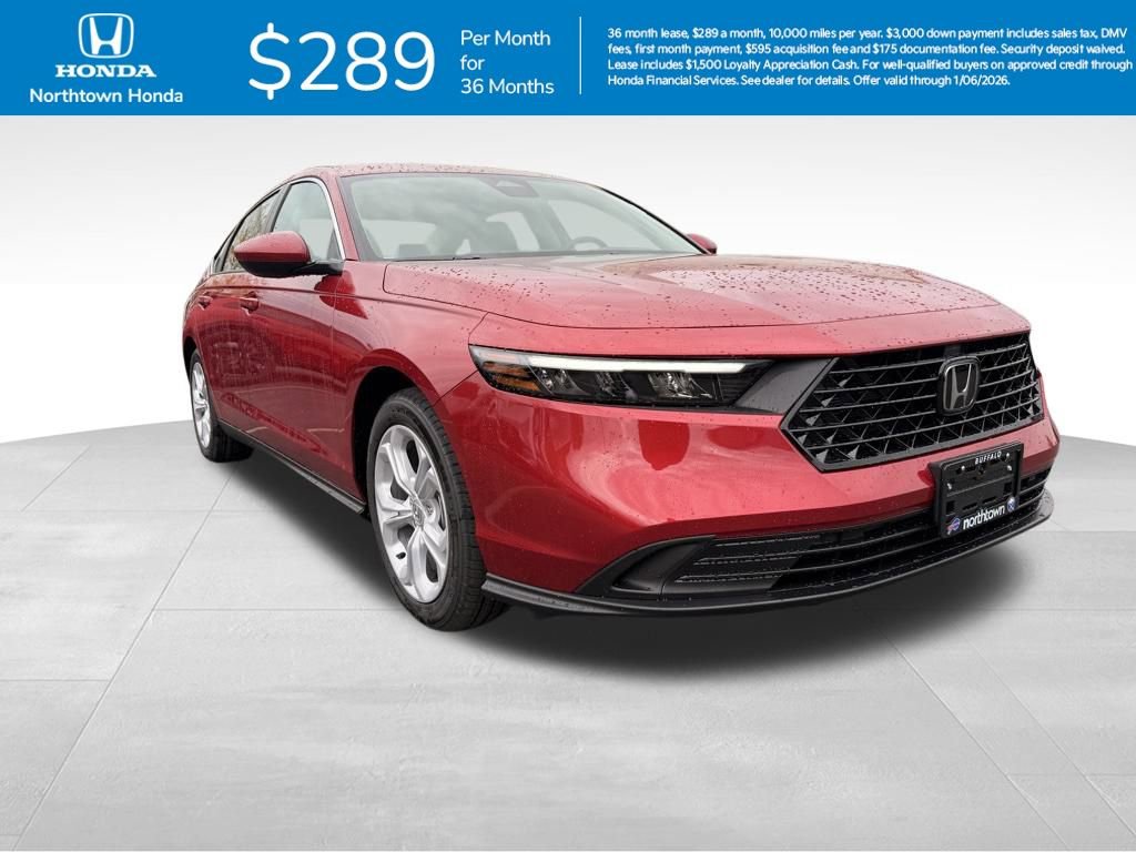 New 2025 Honda Accord LX