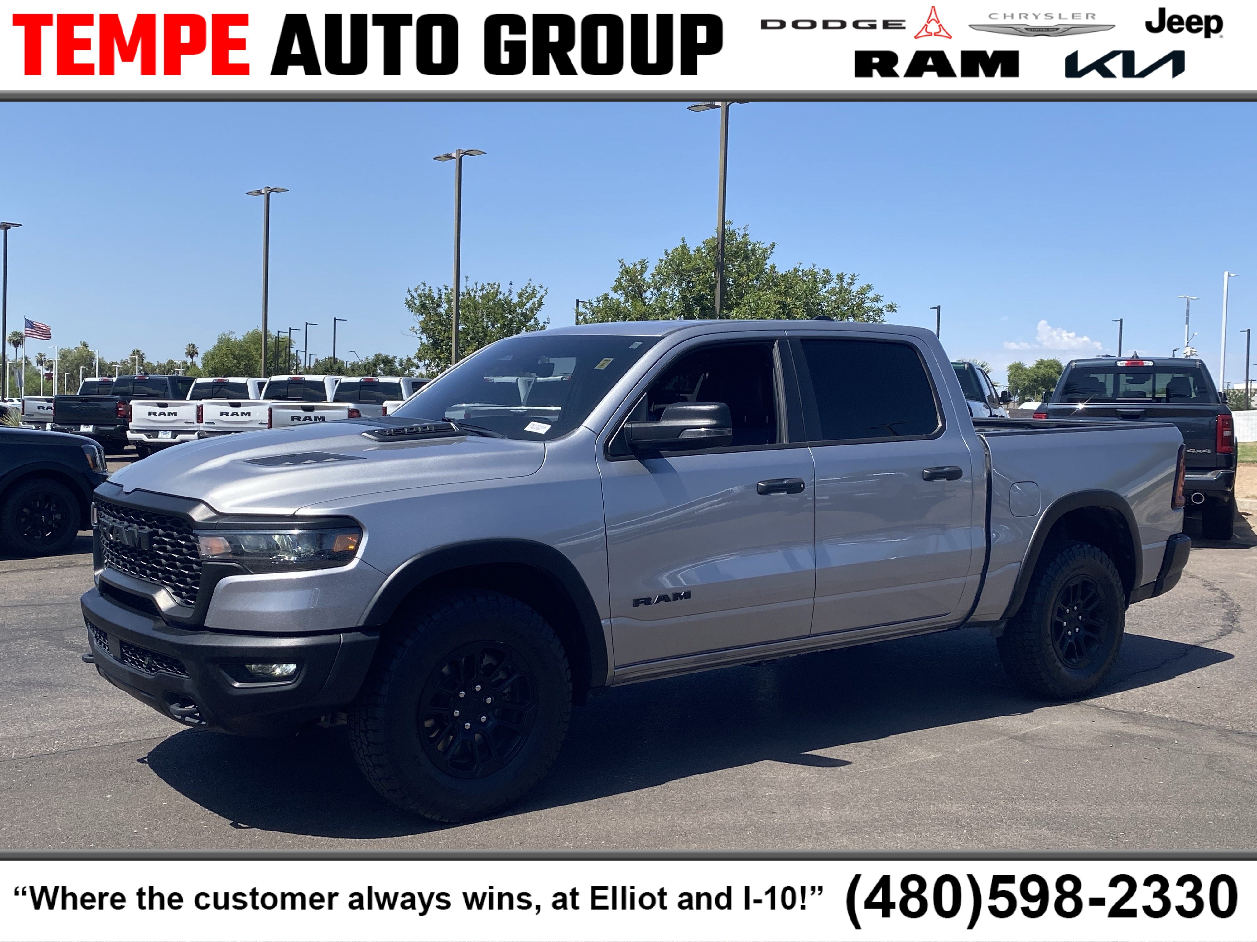 Certified 2025 RAM 1500 Rebel w/ Rebel Level 1 Equipment Group
