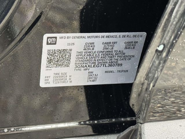 New 2026 Chevrolet Equinox RS w/ Convenience Package III image 20