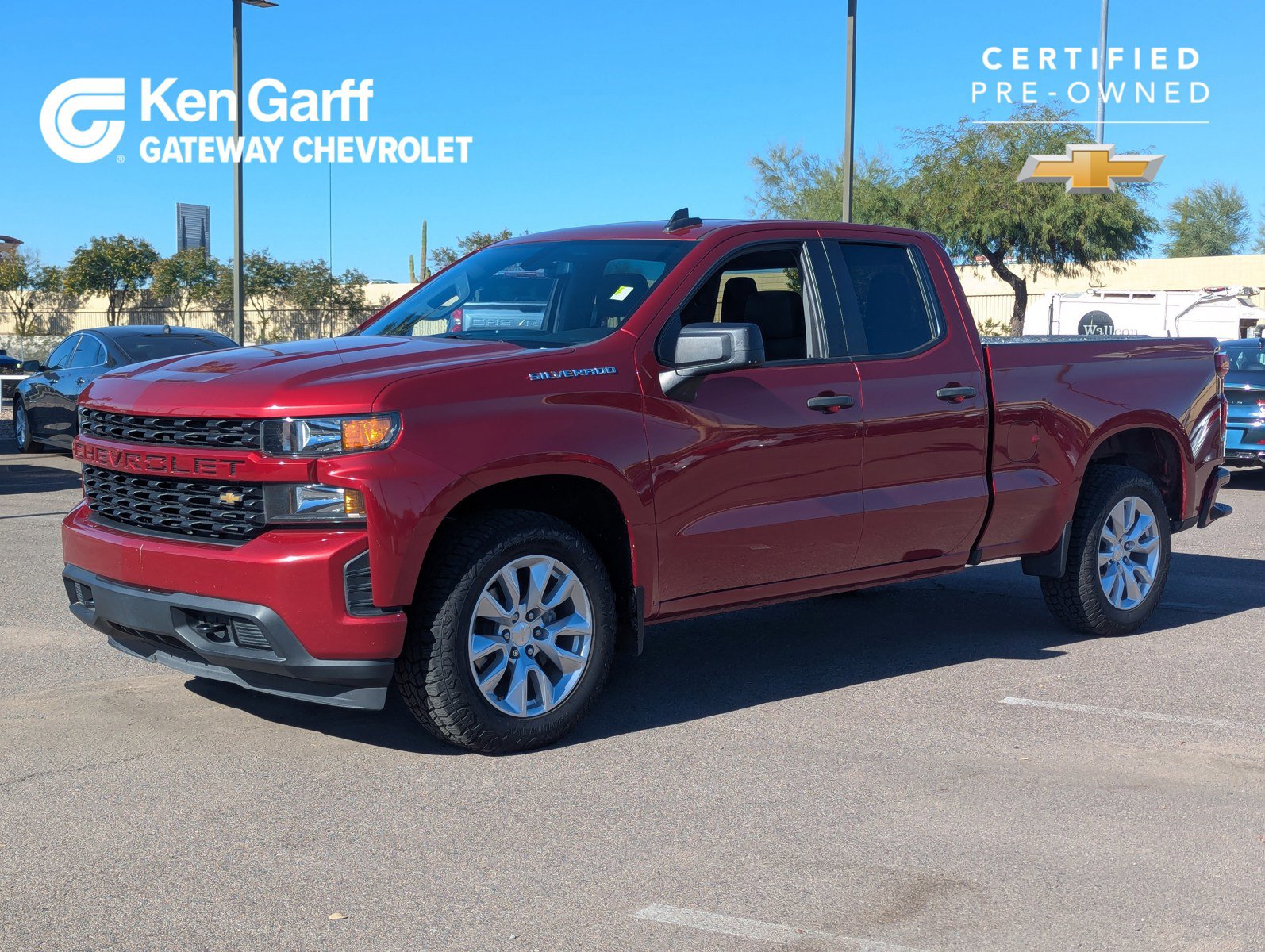 Certified 2022 Chevrolet Silverado 1500 Custom
