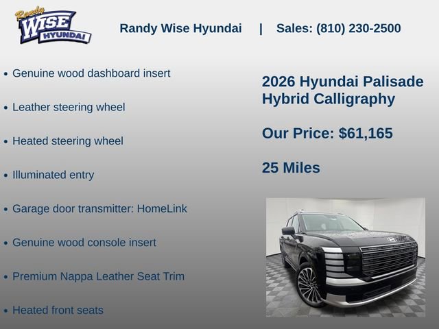 New 2026 Hyundai Palisade Calligraphy image 20