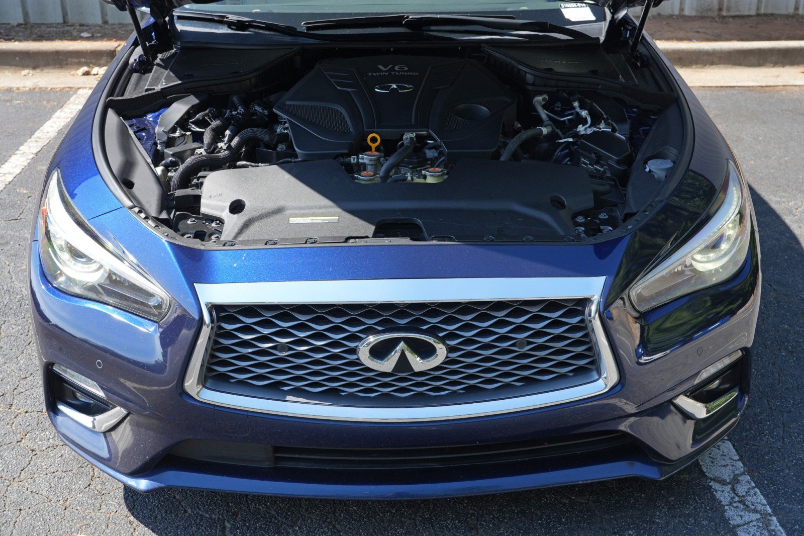 Used 2022 INFINITI Q50 Luxe w/ Cargo Package RWD image 7