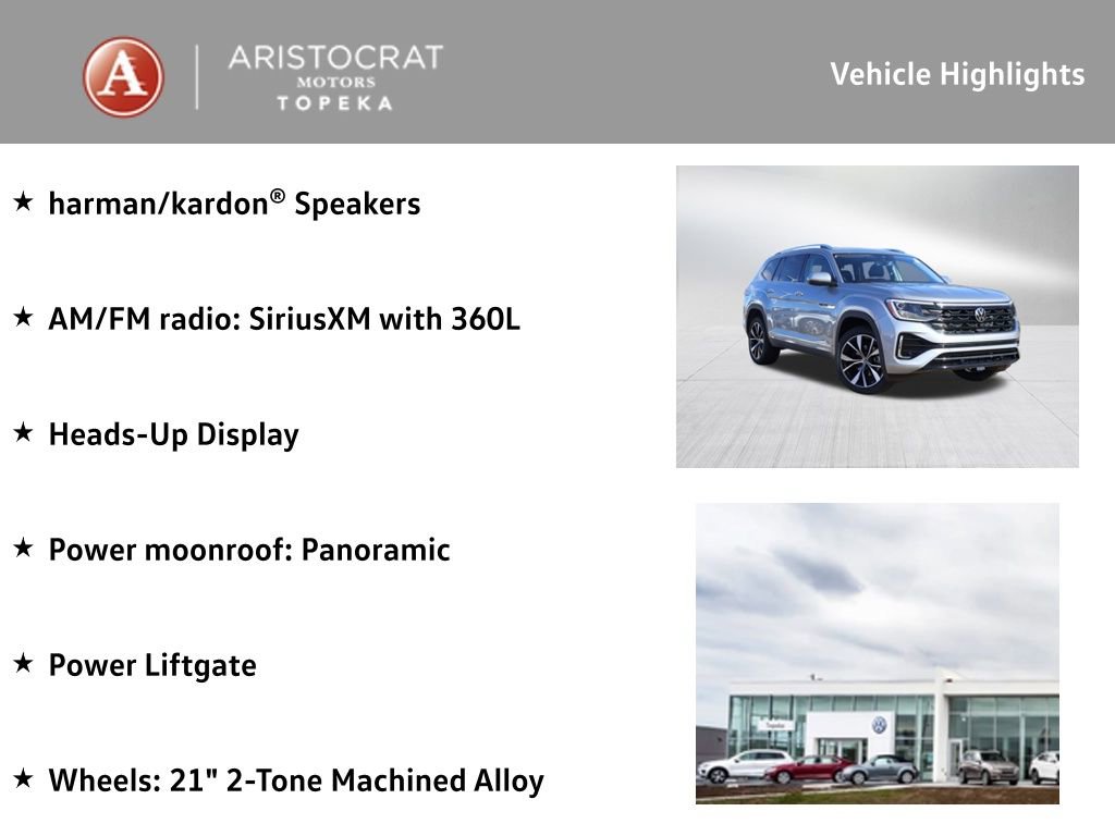 New 2026 Volkswagen Atlas SEL Premium R-Line image 2