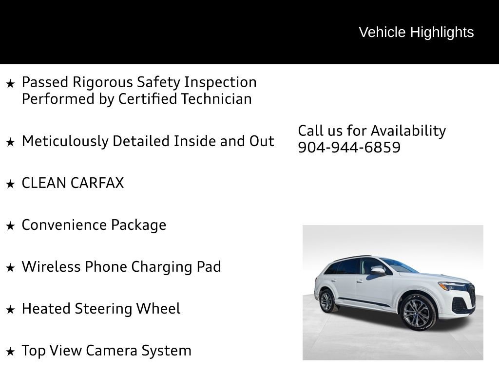 Certified 2025 Audi Q7 2.0T Premium w/ Convenience Plus Package image 11