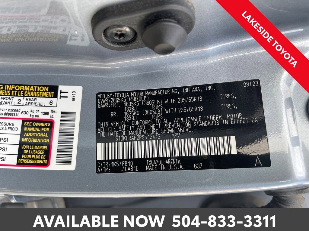 Used 2023 Toyota Highlander LE image 36