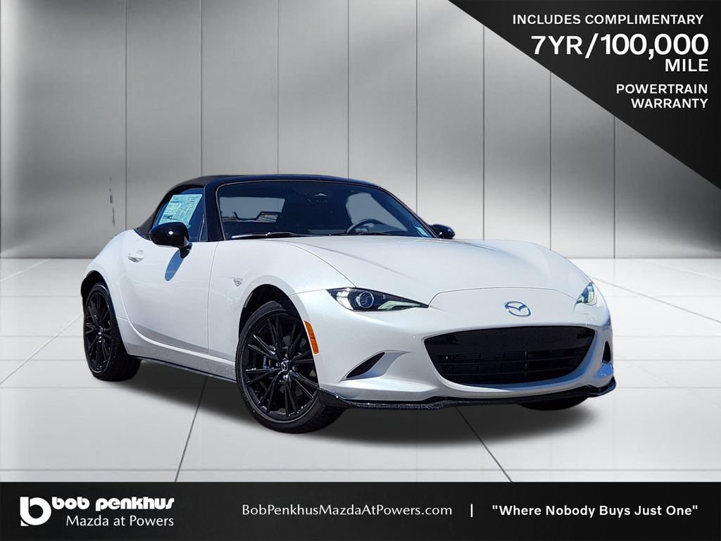New 2026 MAZDA MX-5 Miata Club w/ Weather Package RWD 360° Tour