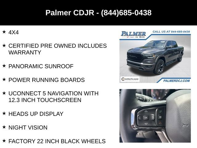 Certified 2024 RAM 1500 Limited AWD/4WD image 6