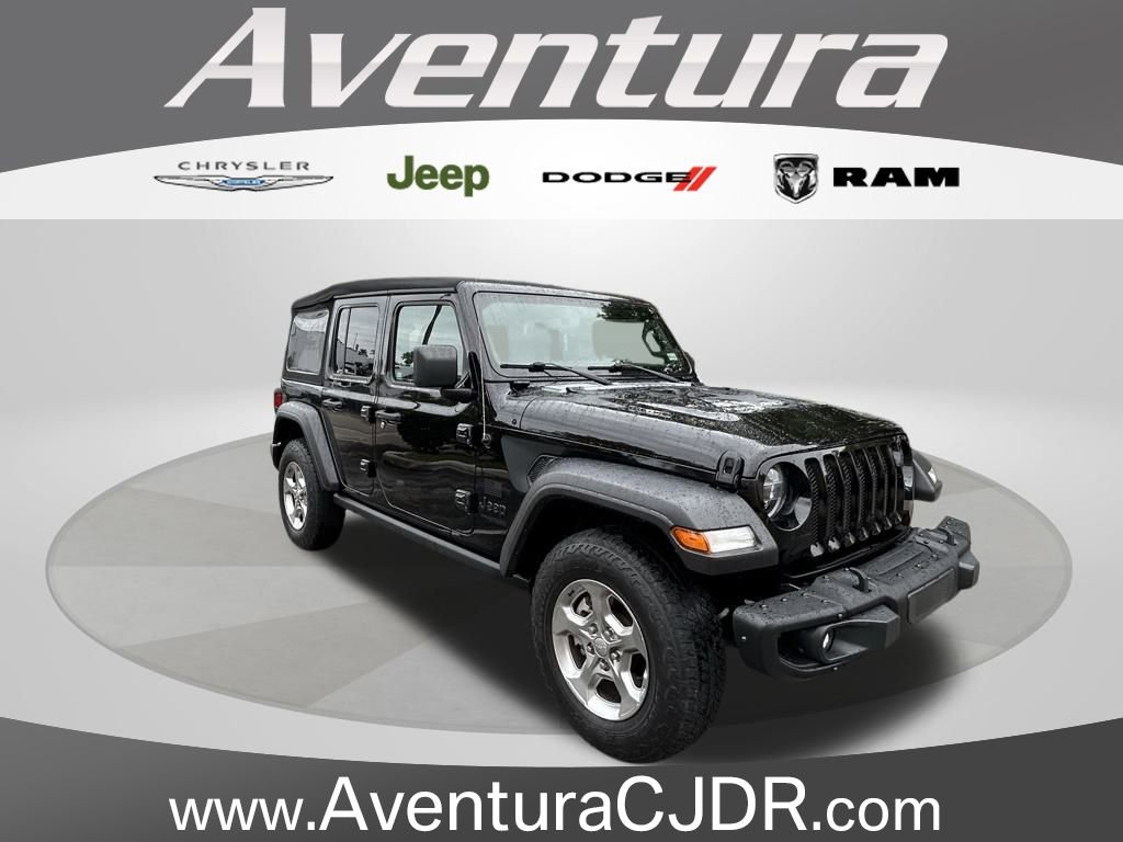 Used 2021 Jeep Wrangler Unlimited Sport image 1