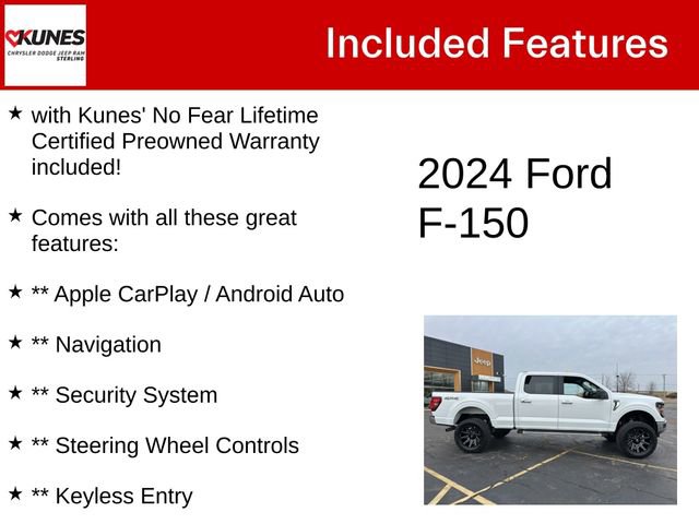 Used 2024 Ford F150 XLT w/ Tow/Haul Package image 4