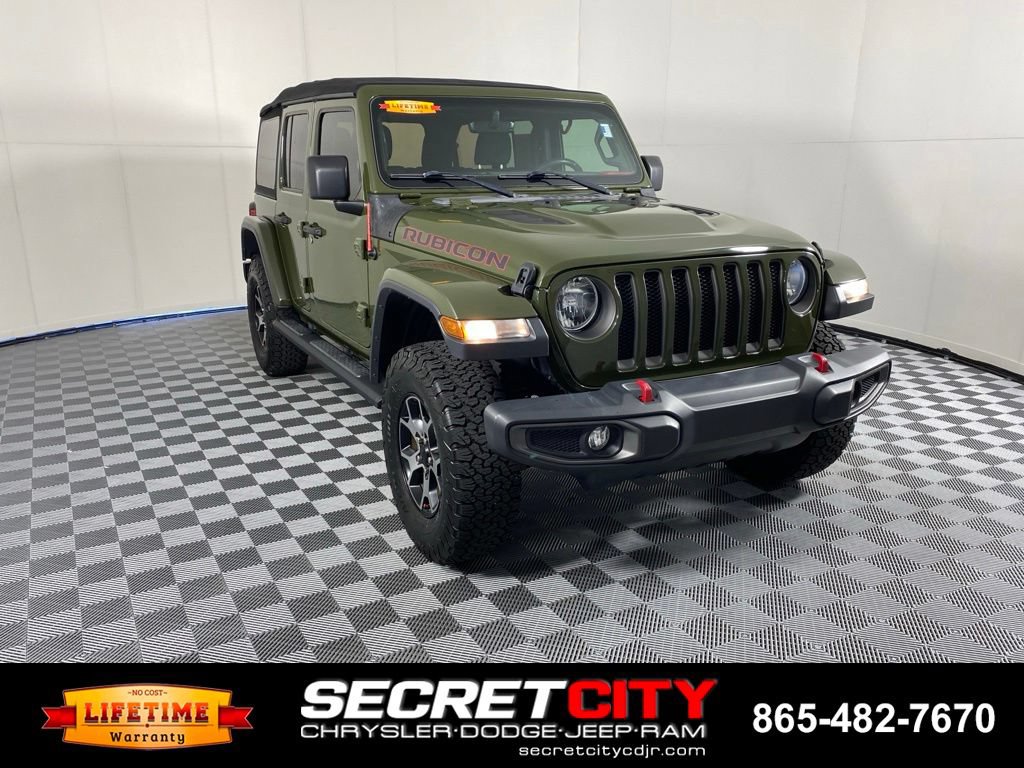 Used 2020 Jeep Wrangler Unlimited Rubicon AWD/4WD image 1