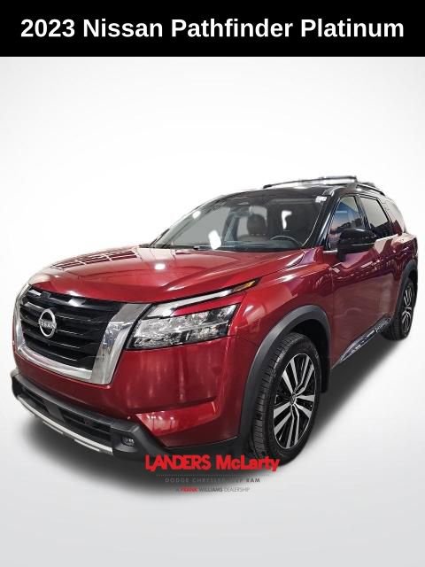 Used 2023 Nissan Pathfinder Platinum w/ Cargo Package AWD/4WD image 3