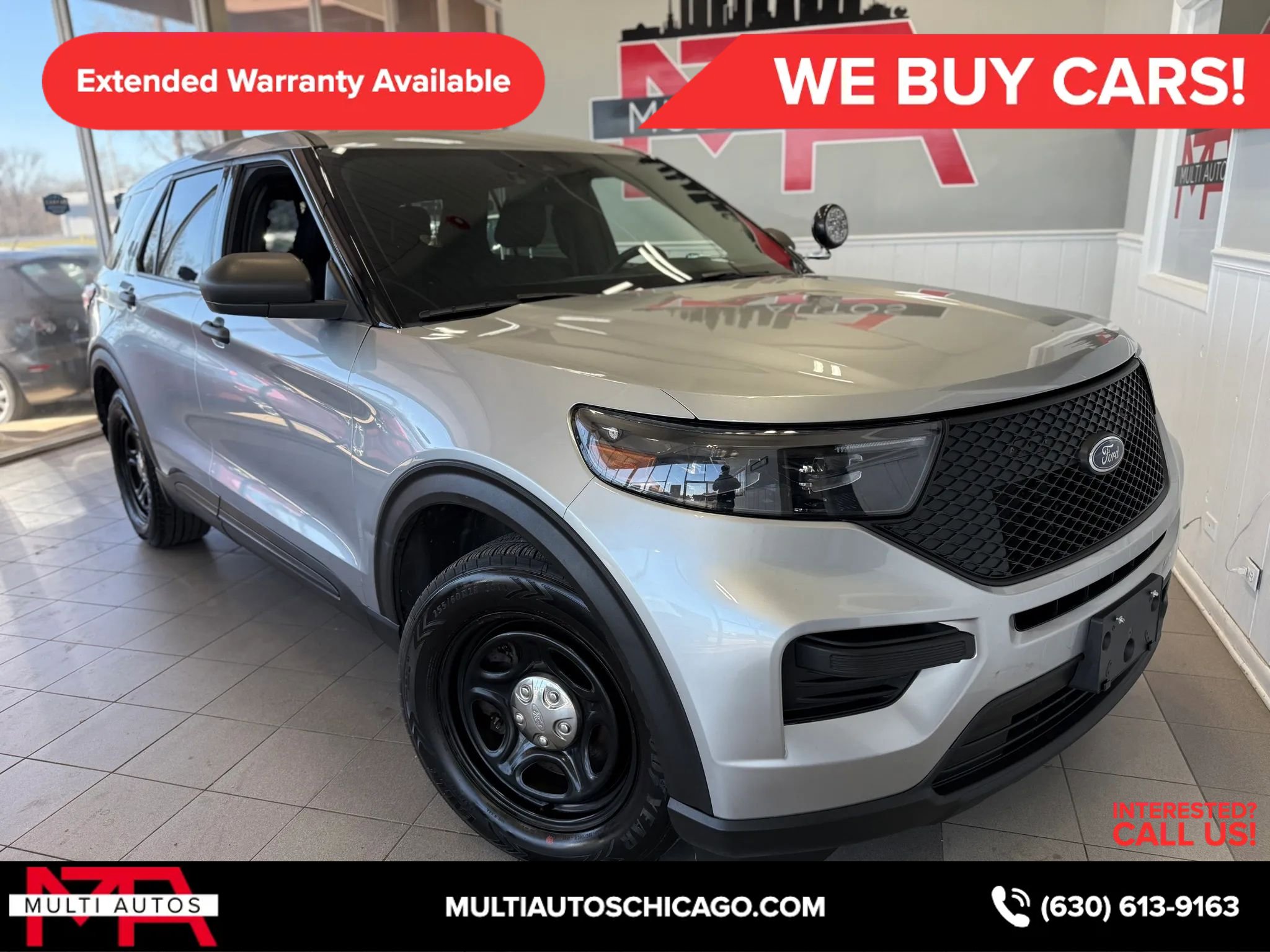 Used 2020 Ford Explorer 4WD Police Interceptor image 3