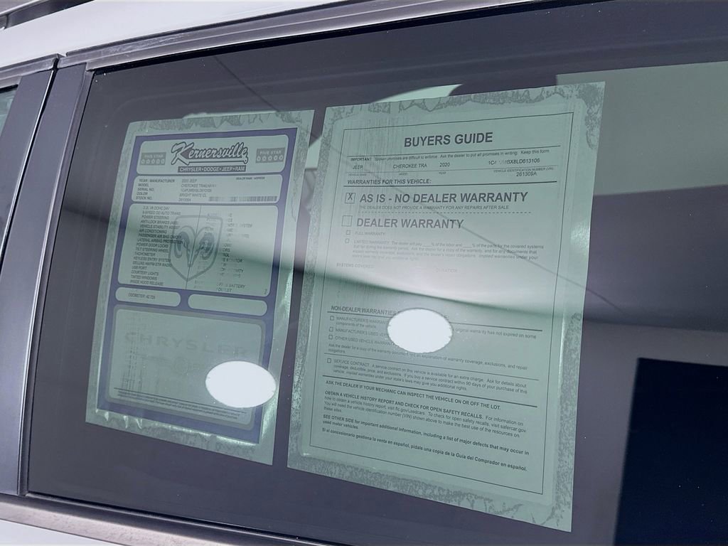 Used 2020 Jeep Cherokee Trailhawk w/ Cold Weather Group image 35