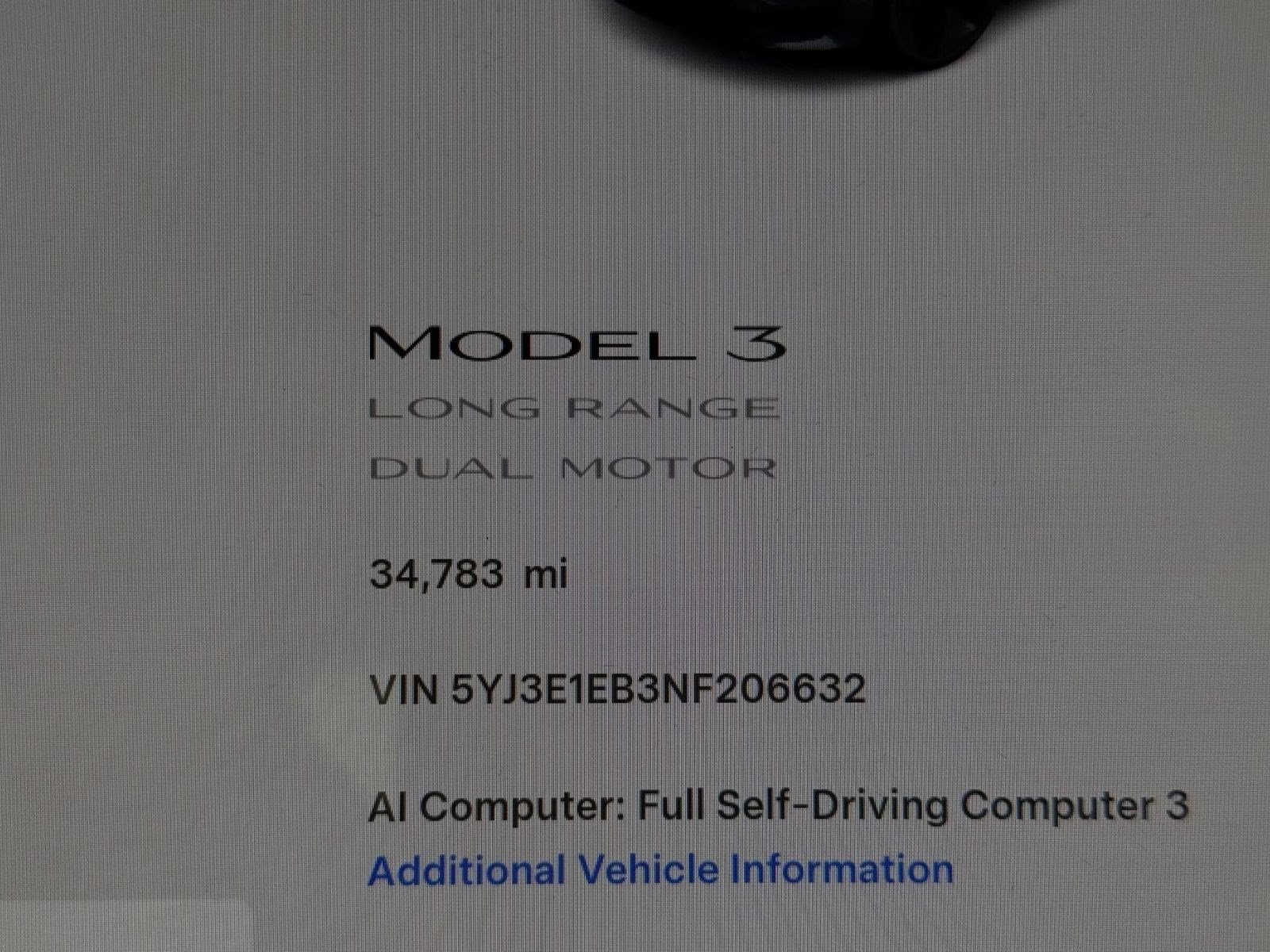 Used 2022 Tesla Model 3 Long Range AWD/4WD image 19