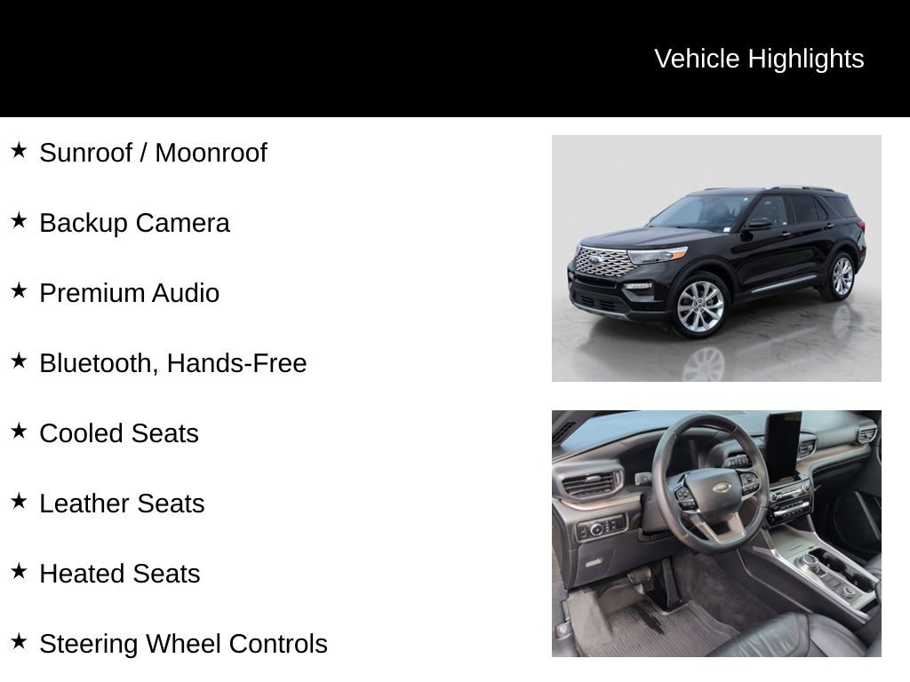 Used 2024 Ford Explorer Platinum w/ Technology Package image 11