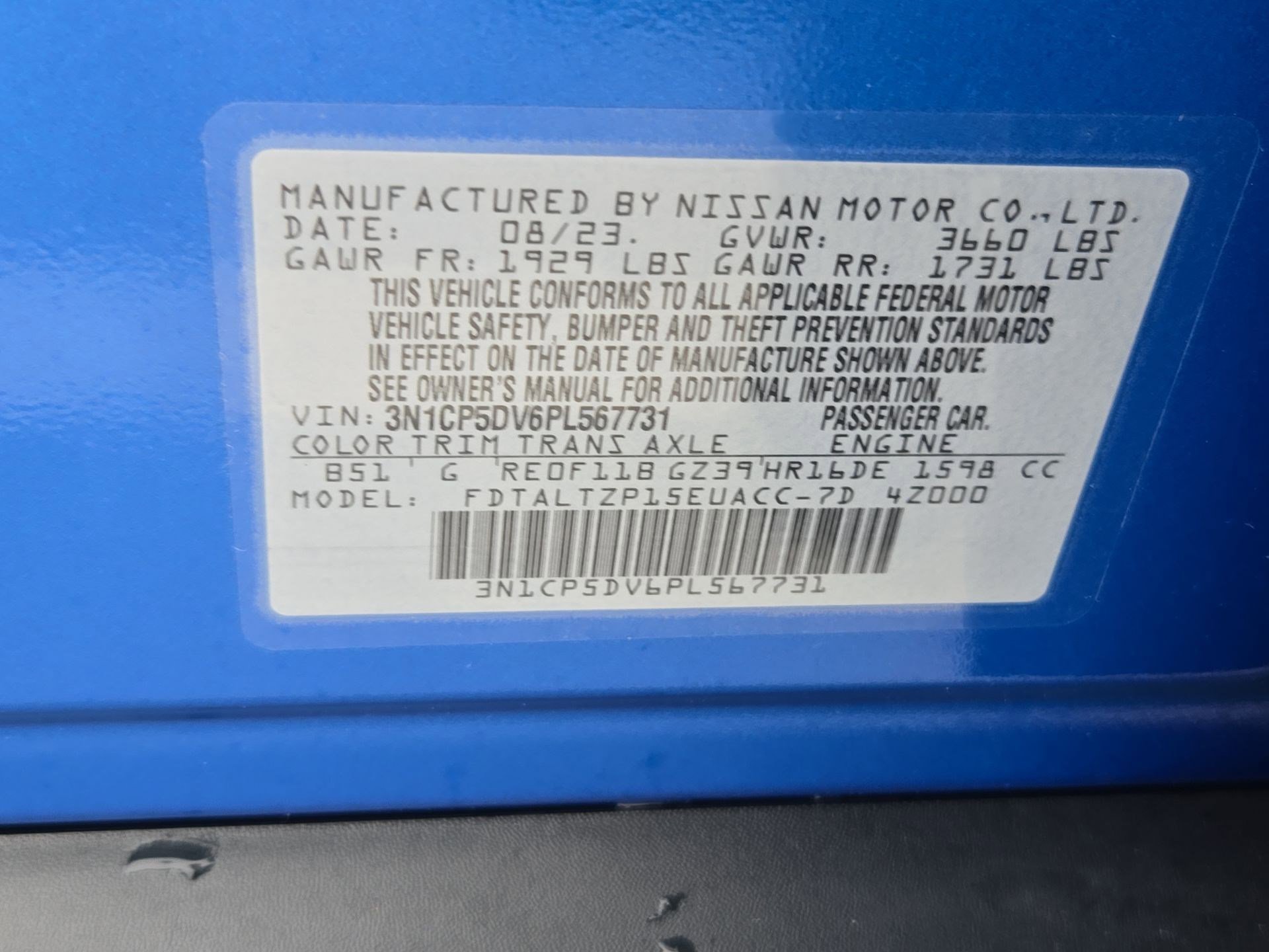 Used 2023 Nissan Kicks SR w/ SR Premium Package image 33