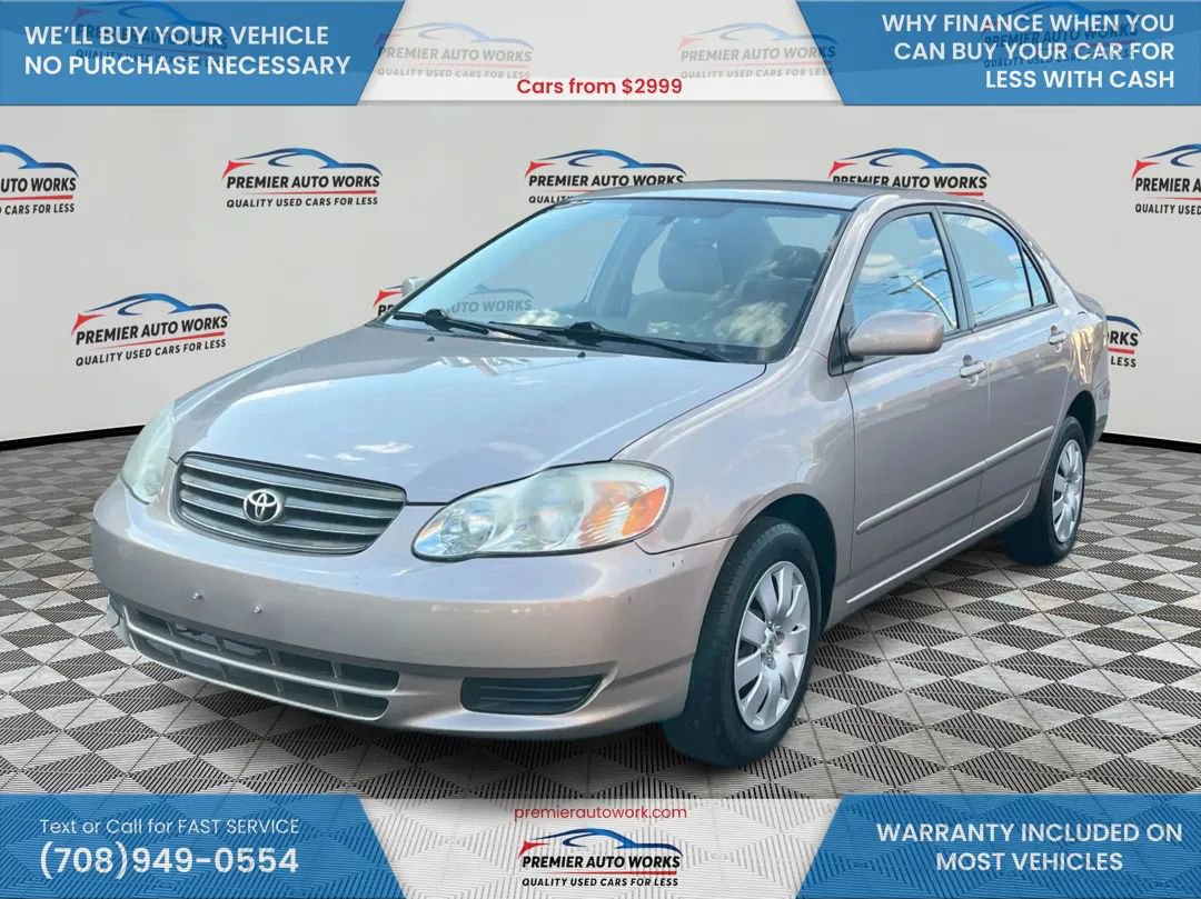 Used 2003 Toyota Corolla LE