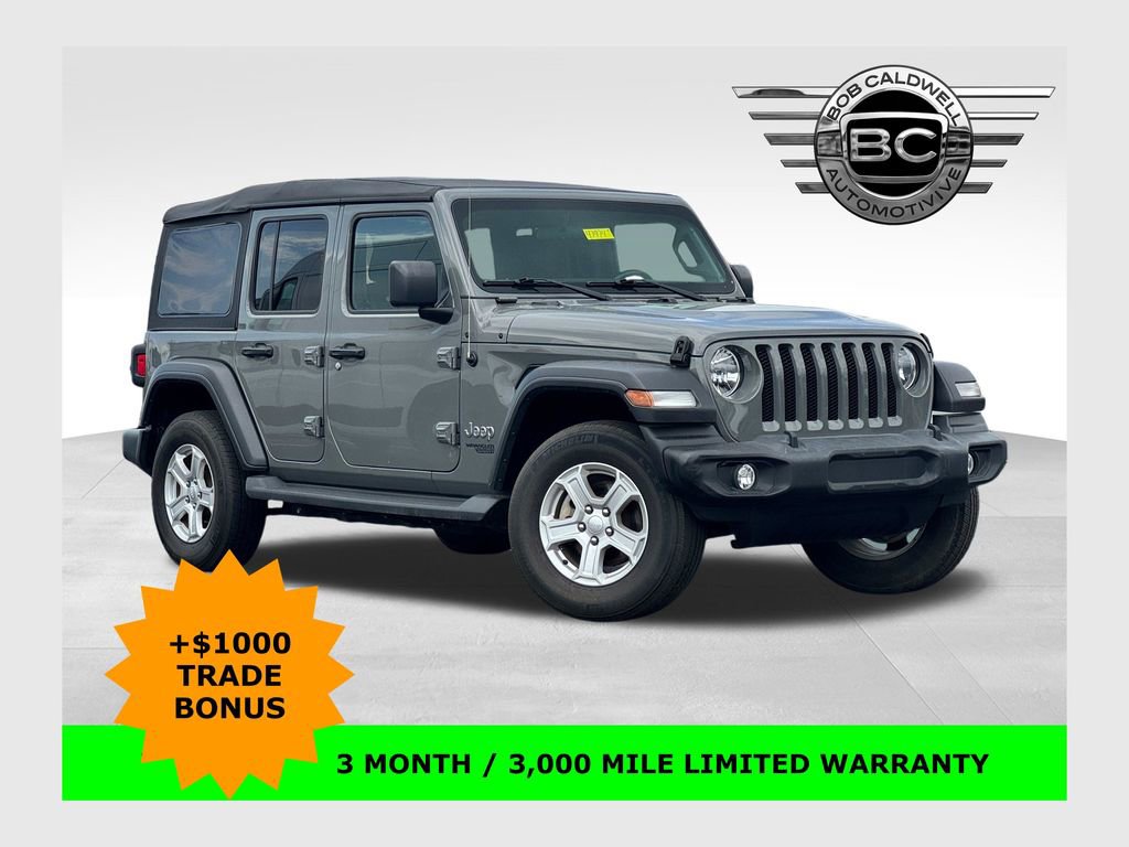Used 2021 Jeep Wrangler Unlimited Sport image 1
