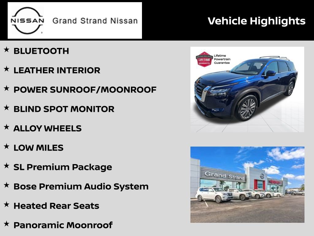 Used 2025 Nissan Pathfinder SL w/ SL Premium Package image 3