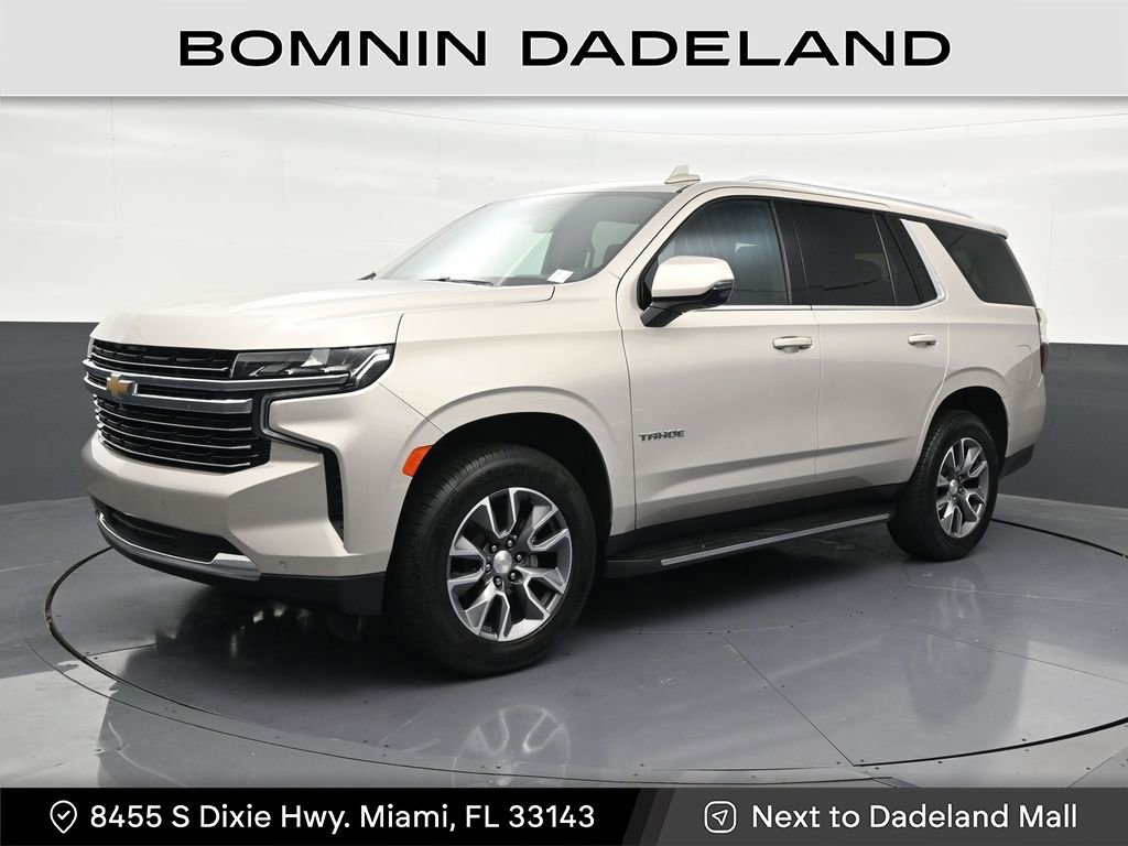 Used 2022 Chevrolet Tahoe LT w/ Luxury Package RWD image 1