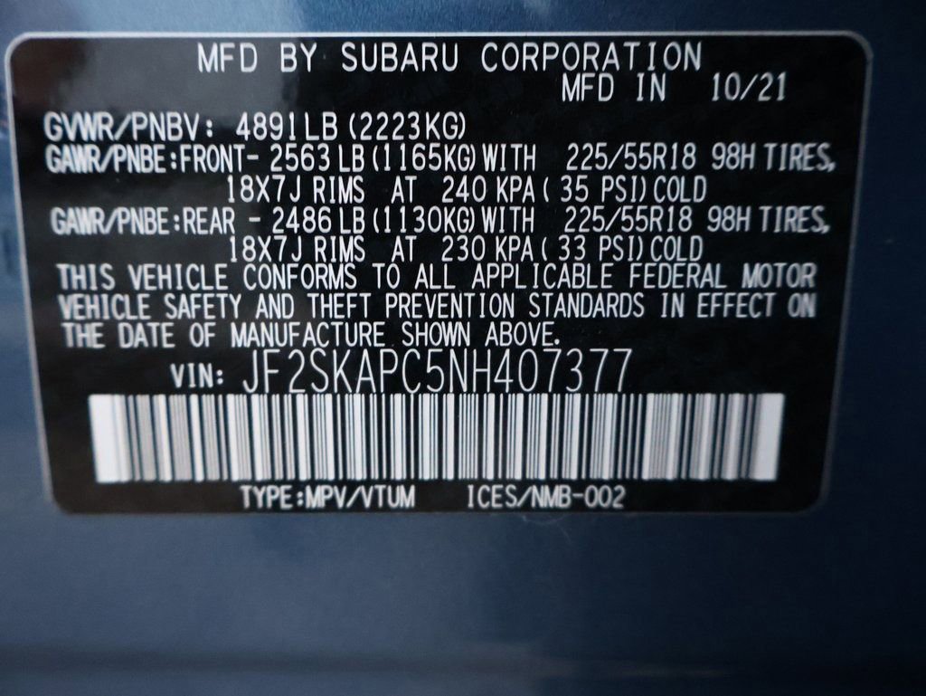 Used 2022 Subaru Forester Limited image 42