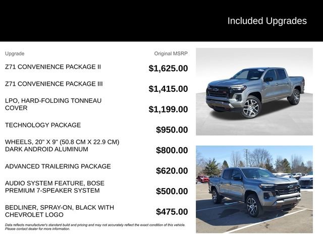 Used 2023 Chevrolet Colorado Z71 w/ Z71 Convenience Package 2 image 8