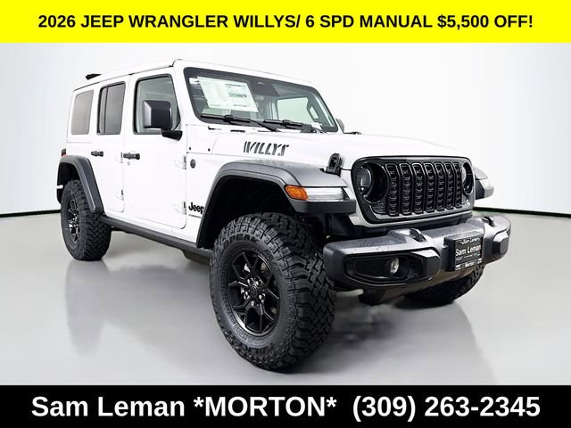 New 2026 Jeep Wrangler Unlimited Sport