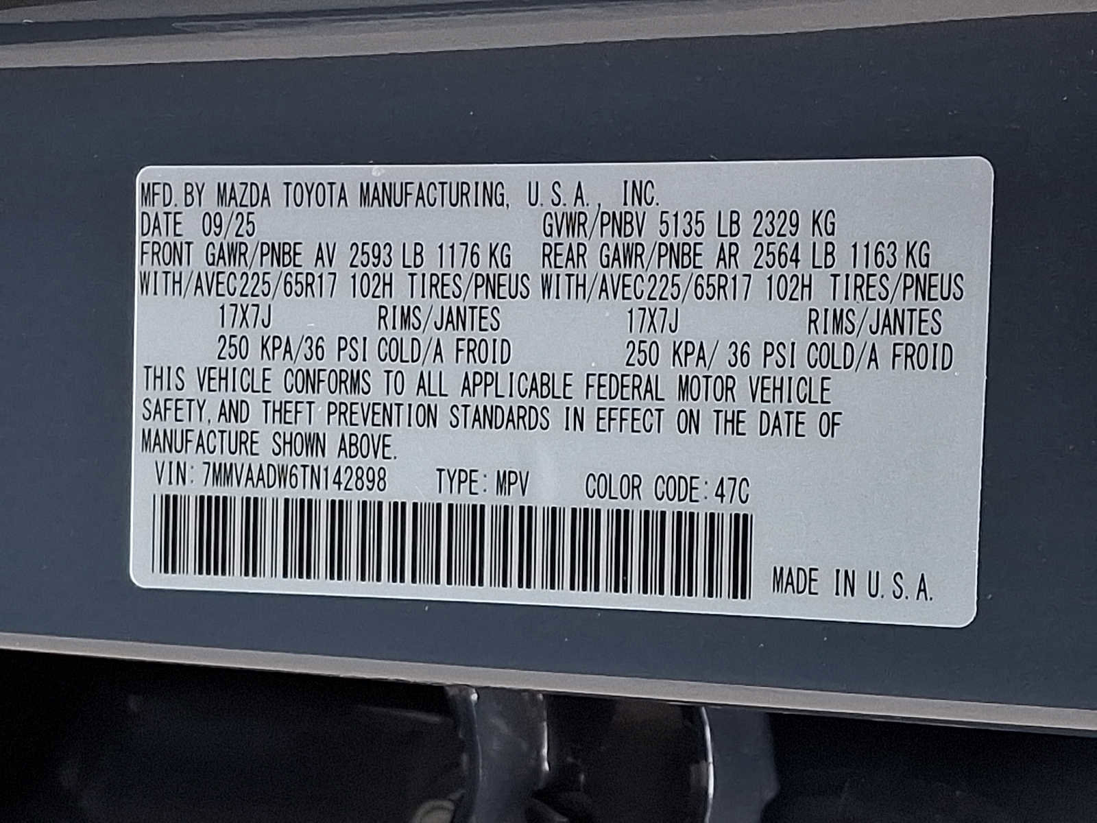 Certified 2026 MAZDA CX-50 AWD 2.5 Hybrid w/ Weather Package image 37