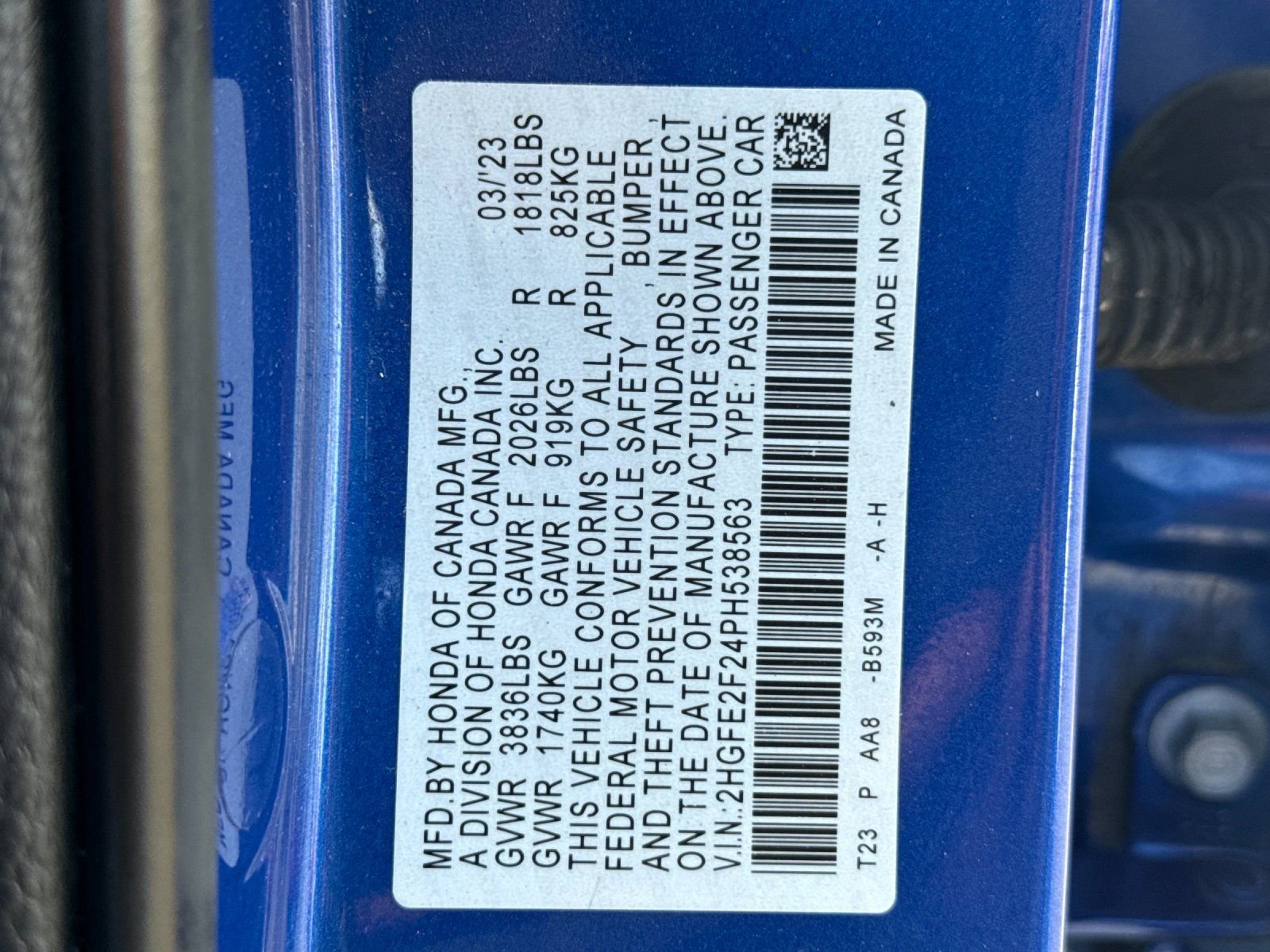 Used 2023 Honda Civic LX image 26