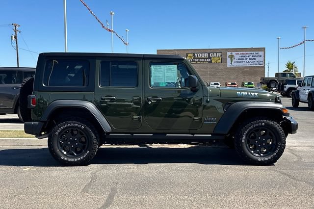 Certified 2023 Jeep Wrangler Unlimited w/ 8.4" Radio Group AWD/4WD image 7