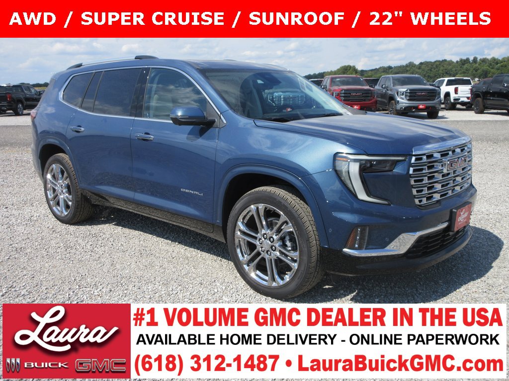 New 2026 GMC Acadia Denali w/ Super Cruise Package