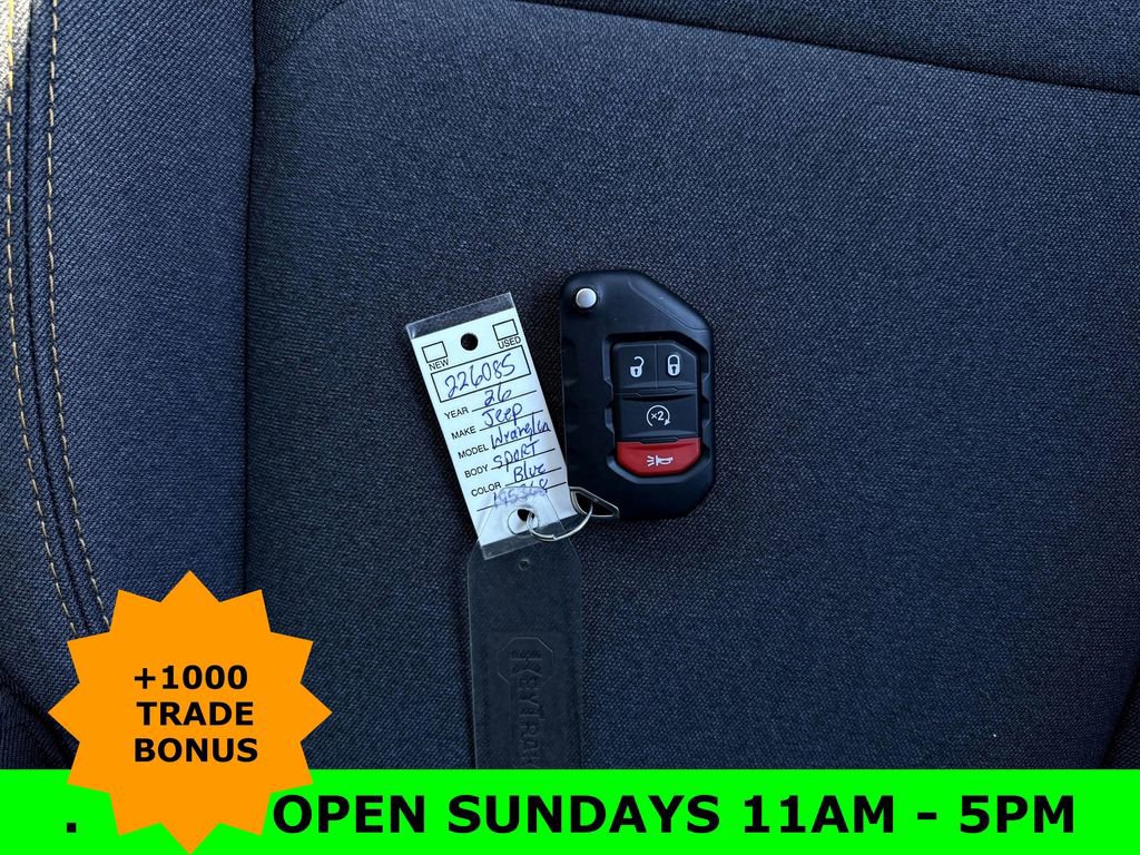 New 2026 Jeep Wrangler Sport S image 28