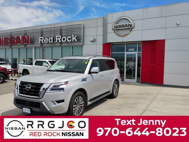 Used 2023 Nissan Armada SL w/ Captain's Chairs Package AWD/4WD image 1
