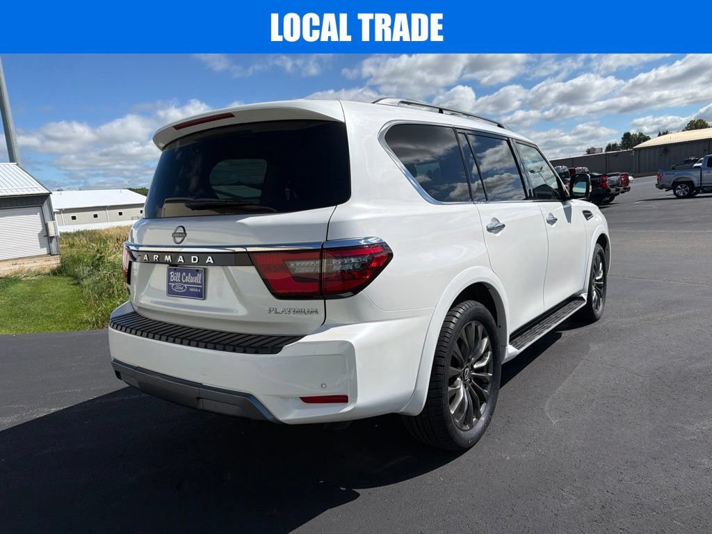Used 2023 Nissan Armada Platinum w/ Captain's Chairs Package AWD/4WD image 4