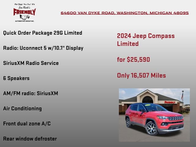 Used 2024 Jeep Compass Limited image 5