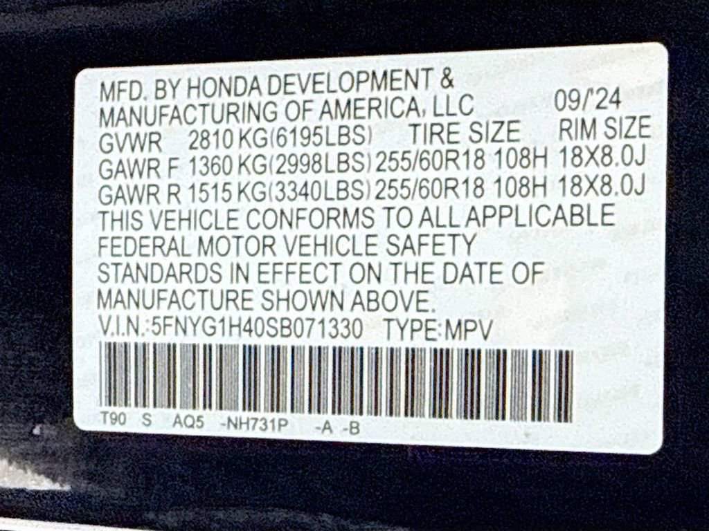 Certified 2025 Honda Pilot EX-L image 36