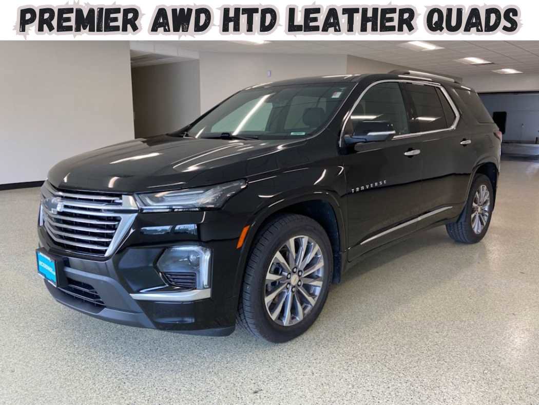 Used 2022 Chevrolet Traverse Premier w/ LPO, Floor Liner Package