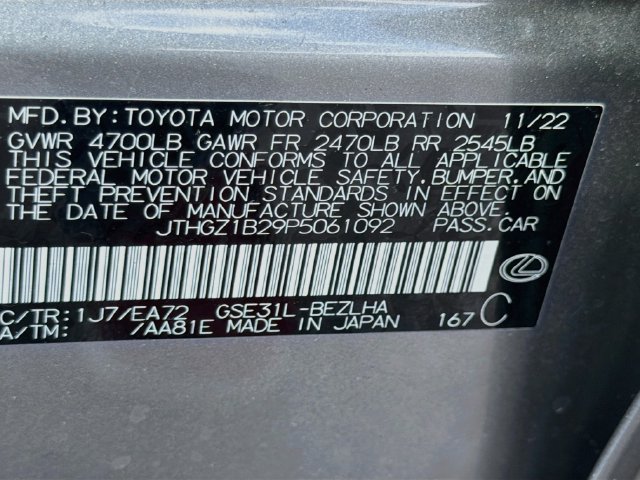 Used 2023 Lexus IS 350 F Sport w/ Memory Package RWD image 41