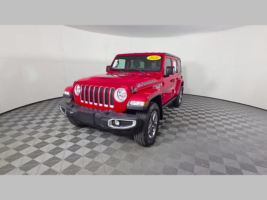 Used 2021 Jeep Wrangler Unlimited Sahara AWD/4WD image 51