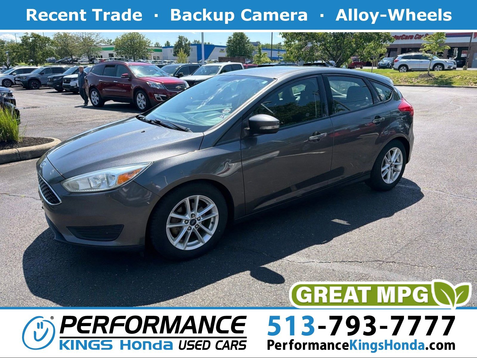 Used 2016 Ford Focus SE w/ Reverse Sensing Package FWD image 1