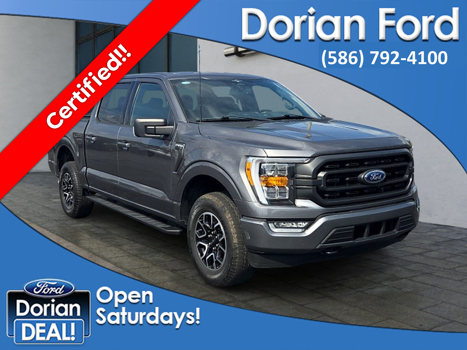Certified 2023 Ford F150 XLT w/ Equipment Group 302A High AWD/4WD image 1